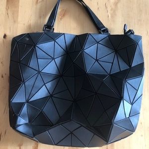 Issey Miyake Style Bag, Black Bag, Shoulder Bag